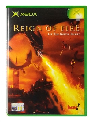 Joc Microsoft XBOX classic REIGN OF FIRE Let The Battle Ignite de colectie retro Xbox 360 foto
