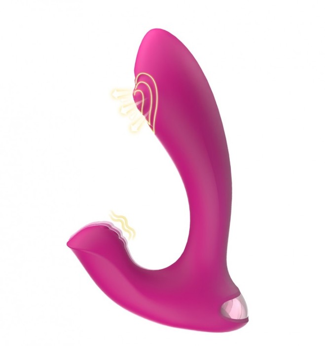 Vibrator Flapping Heart Red