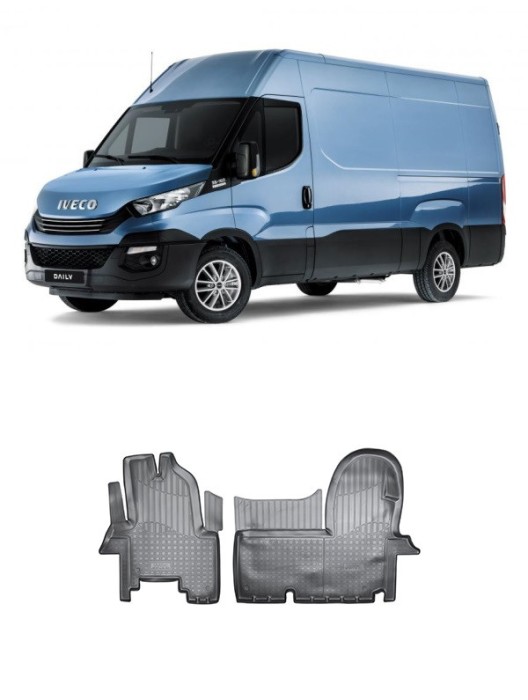 Set covorase auto cauciuc FIT IVECO DAILY IV (2006 - 2011)