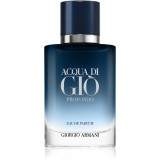 Armani Acqua di Gi&ograve; Profondo Eau de Parfum reincarcabil pentru bărbați 30 ml