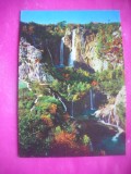 HOPCT 19318 CASCADA PLITVICKA --STAMPILA / TIMBRU -CROATIA -CIRCULATA