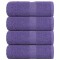 Gossi prosoape de sapun 4 buc violet 30x30 cm 360 g/m2 100% bumbac