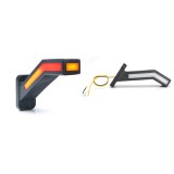 Cumpara ieftin Lampa Gabarit Led Cu Brat 1259P W168.6Dd, 12V-24V, Pozitie Alb Rosu Portocaliu Cu Semnalizare Dreapta, Was