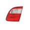 Stop spate, lampa Mercedes Clasa E (W211) 03.2002-06.2006, model: Combi (Elegance, Avantgarde), montare spate, dreapta, rosu-alb; cu locas bec; OEM/O