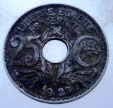 7.854 FRANTA 25 CENTIMES 1923, Europa, Cupru-Nichel