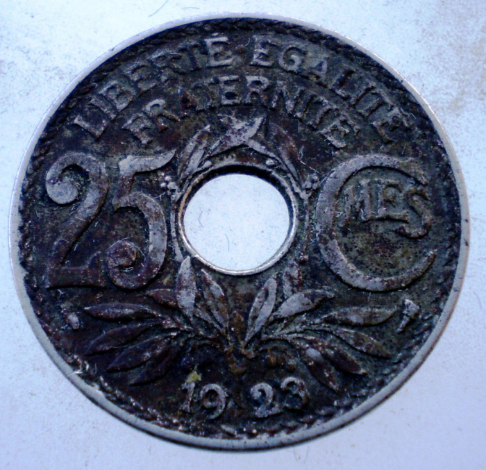 7.854 FRANTA 25 CENTIMES 1923