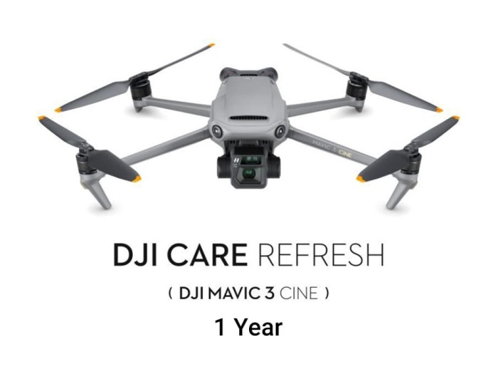 Card licenta asigurare DJI, 1Y (Mavic 3 Cine)Care refresh