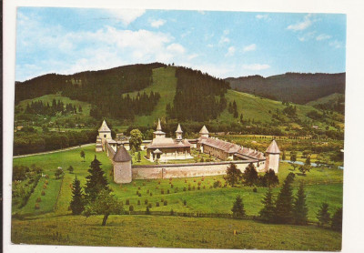 Carte Postala veche - Manastirea Sucevita, necirculata foto