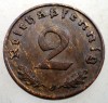 2.904 GERMANIA 2 REICHSPFENNIG 1939 J, Europa, Bronz
