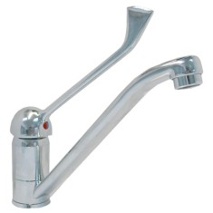 Baterie profesionala cu pipa pivotanta din inox