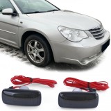 Indicator lateral cu LED, negru, potrivit pentru Chrysler Sebring 06-10 Performance AutoTuning