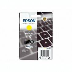 CARTUS YELLOW NR.407 C13T07U440 203ML ORIGINAL EPSON WORKFORCE PRO foto