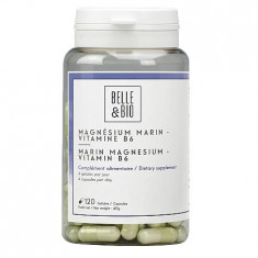 Magneziu marin - Vitamina B6, 120 capsule foto