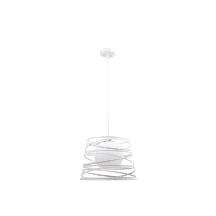 Pendul Instar Alb+Crom 1xE27 40W