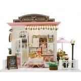 Casa in miniatura 3D, Chocolatier Fantastic Ideas, DIY, 20x16x16cm