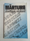 MARTURII &#039;&#039;chestiunea evreiasca&quot; - antologie si introducerere Dumitru Hincu