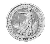 Royal Mint - 2024 1/4 oz SILVER BRITANNIA Coin - 1/4 Oz .999 Silver Bullion