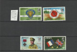 Jersey MNH 1971 - Legiunea Britanica steaguri, Nestampilat