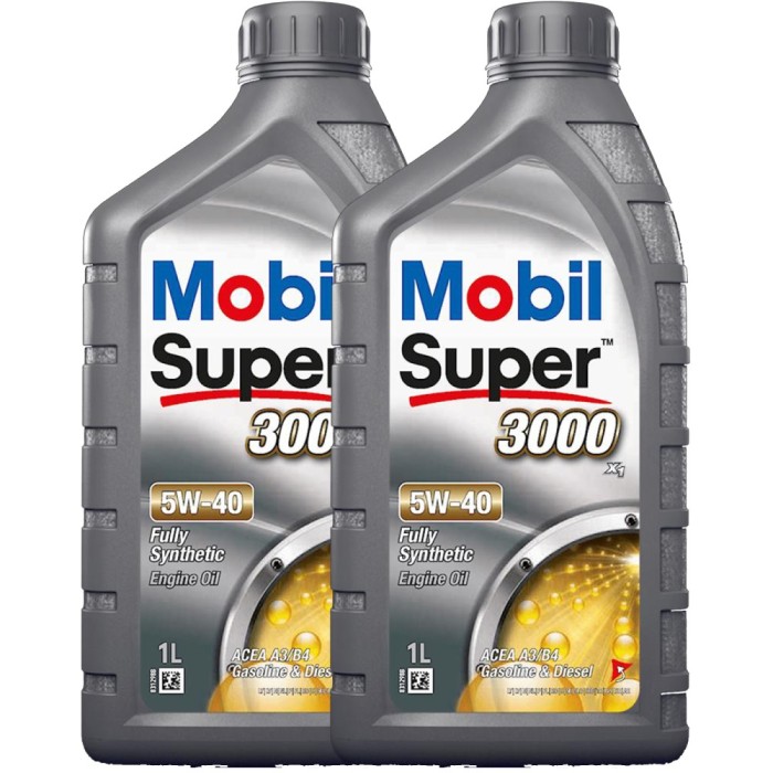 Pachet 2 litri Ulei Mobil Super 3000 X1 5W40