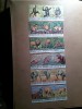 Serie R.Guinea 1977 - Fauna - 6 straifurix3 valori = 18valori stampilate , fara posta aeriana, Stampilat
