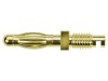 Mufă banană 4mm aurit M5 32A 70VDC