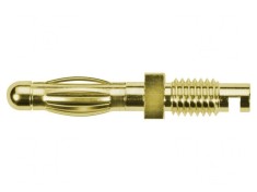 Mufă banană 4mm aurit M5 32A 70VDC