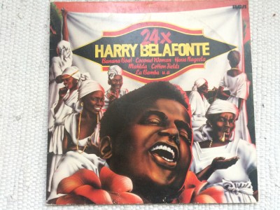 Harry Belafonte 24 X Harry Belafonte dublu disc vinyl 2 lp muzica latin pop latino soul RCA germany foto