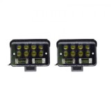 Set 2 proiectoare LED, 126W per proiector, Universal