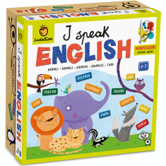 Joc educativ - Montessori - I Speak English | Ludattica