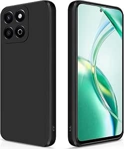 BestCase&amp;reg; Husa pentru Honor X7c / Honor 200 Smart din Silicon Ultra Slim, Negru foto