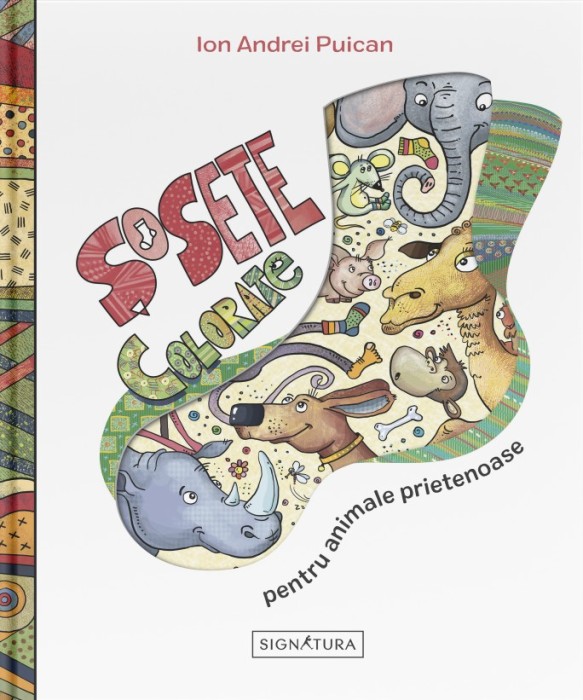Șosete colorate pentru animale prietenoase &ndash; Ion Andrei Puican