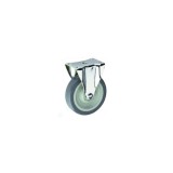 Cumpara ieftin Roata furca fixa, tpr gri - 75 x 32 mm, DSH 411687