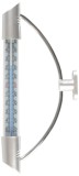Termometru exterior metalic pentru fereastra Strend Pro Longbow 230 mm