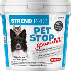 Repelent Strend Pro PET STOP, granulat, 1000 ml, descurajator natural pentru câini, pentru pisici, pentru câini, repelent