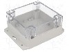 Carcasa policarbonat, 120mmx120mmx60mm, IP65, GAINTA - G278CMF