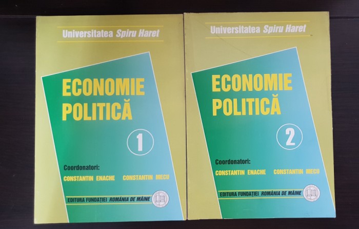 Economie politică (2 vol.) - Constantin Enache, Conatantin Mecu