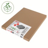 Set 3 buc Cutii arhivare carton 510 x 350 x 300 mm gri Esselte Home Recycled