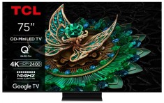 Televizor TCL MiniLed 75C765, 189 cm (75&quot;), Smart TV, 4K,