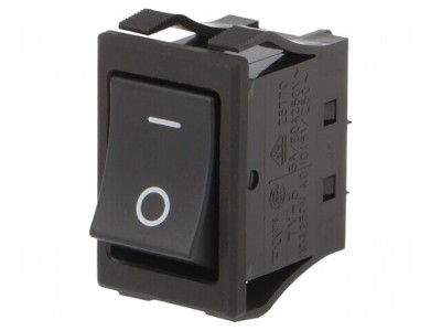 Comutator Basculant DPST NO/NC 10A 250VAC/300VDC foto