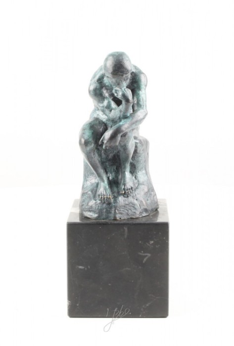 Ganditorul - statueta din bronz tratat BE-89