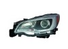 Far SUBARU LEGACY (BN/BS), 04.2014-2017; OUTBACK (BS), 05.2015-2017, partea Stanga, TYC, cu lumina de parcare LED; Tip=USA;tip bec H11+HB3+W5W+WY21W;