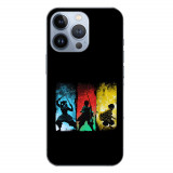 Husa compatibila cu Apple iPhone 13 Pro Silicon Gel Tpu Model Demon Slayer Team