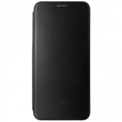 Husa tip carte cu stand Elegance neagra pentru Xiaomi Redmi Note 9, Redmi 10X 4G foto