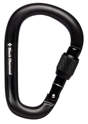 Carabiniera PearLock Screwgate Negru foto