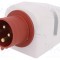 Conector PAWBOL alimentare AC trifazat soclu tată 16A 400V IP44