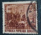 Romania 1953 Lp 338 Luptele ceferistilor Grivita ștampilate, Stampilat