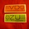 2 Timbre DDR 1965 Marca Serviciu 20pf si 65 pf
