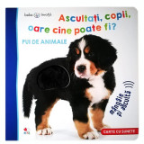 Ascultati, copii, oare cine poate fi? Pui de animale |, Litera