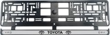 Cumpara ieftin Set 2 bucati, suport numar inmatriculare Toyota, Autohelix MSA