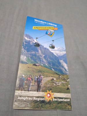 BROSURA/PLIANT JUNGFRAUBAHNEN foto